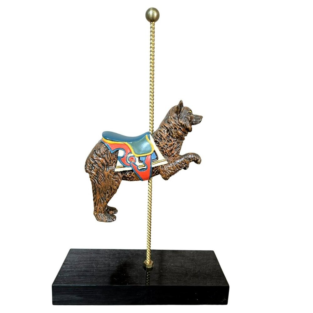 The Dancing Bear - 6th Art of The Carousel Hamilton Collection Limited Ed *READ - Picture 1 of 10